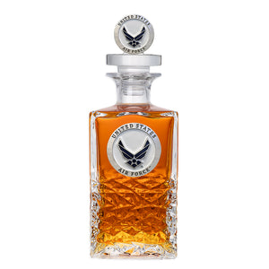 Air Force Wings Heritage Decanter with 3D Top