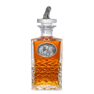Lion Heritage Decanter with 3D Top