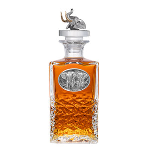 Elephant Heritage Decanter with 3D Top