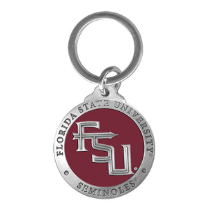 Florida State University FSU Logo Key Chain