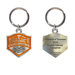Tennessee Volunteers 2024 Baseball College World Series Champions Key Chain