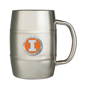 University of Illinois Keg Mug