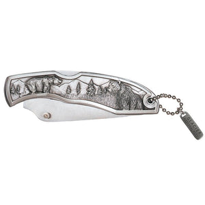 Grizzly Bear Glacier National Park Knife - Heritage Metalworks, Inc.