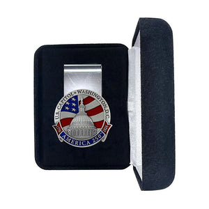 America's 250th Anniversary Capitol Dome Money Clip - Heritage Metalworks, Inc.