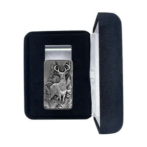 White Tail Deer Money Clip