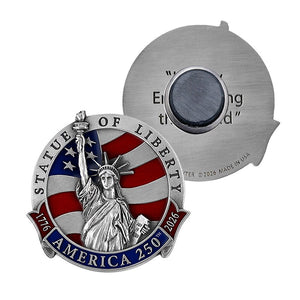America's 250th Anniversary Statue of Liberty Magnet - Heritage Metalworks, Inc.