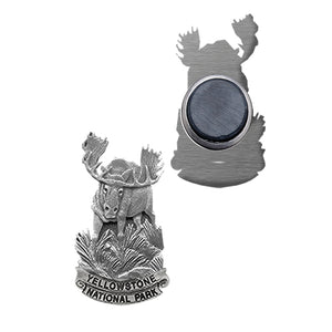 Moose Yellowstone National Park Magnet - Heritage Metalworks, Inc.