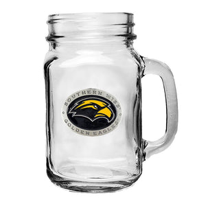 University of Southern Mississippi Mason Jar Mug - Heritage Metalworks, Inc.