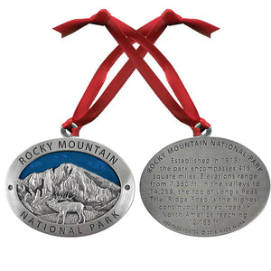 Elk Rocky Mountain National Park Ornament - Heritage Metalworks, Inc.