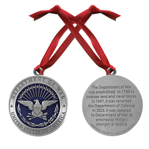 USA Department of War Ornament