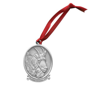 Mountain Goat Glacier National Park Ornament - Heritage Metalworks, Inc.