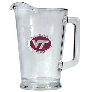 Virginia Tech University VT Logo Pitcher