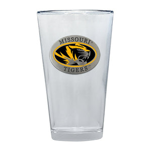 University of Missouri Pint Glass, 16 oz - Heritage Metalworks, Inc.
