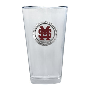 Mississippi State Baseball Logo Logo Pint Glass