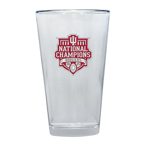 2025-26 Indiana National Champ  Pint Glass