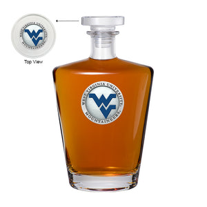 West Virginia University Royal Decanter