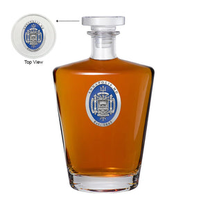 United States Naval Academy Crest Royal Decanter - Heritage Metalworks, Inc.