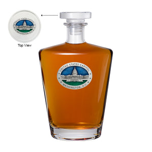 US Capitol Building Royal Decanter