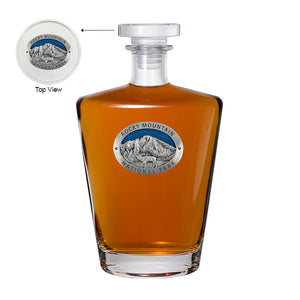 Rocky Mountain National Park w/ Elk Royal Decanter