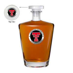 Texas Tech University 2 Royal Decanter - Heritage Metalworks, Inc.