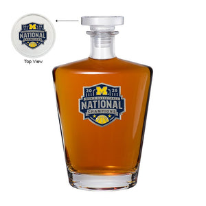 2026 Michigan Basketball Championship Royal Decanter - Heritage Metalworks, Inc.