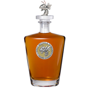 Georgia Tech Buzz Logo Royal Decanter with 3D Top