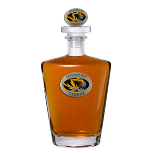 University of Missouri Royal Decanter with 3D Top