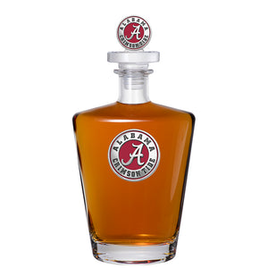 University of Alabama Crimson Tide Royalty Decanter with 3D Top - Alabama