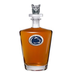 Penn State University Royal Decanter w/ 3D Top