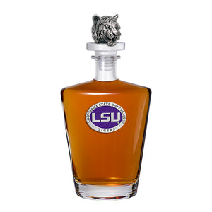 Louisiana State University Royal Decanter with 3D Top