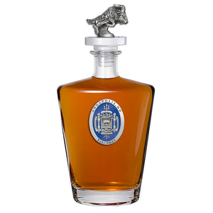 United States Naval Academy Crest Royal Decanter with 3D Top