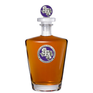 Stephen F. Austin State University Royal Decanter w/ 3D Top