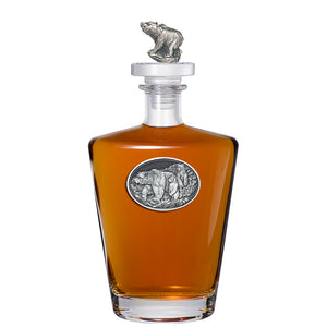 Grizzly Bear Royal Decanter with 3D Top