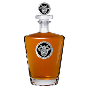 United States Military Academy Crest Royal Decanter with 3D Top