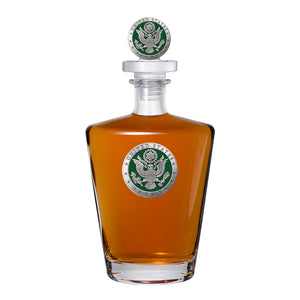 Army Green Royal Decanter with 3D Top