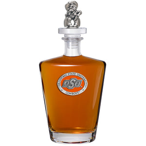 Oklahoma State University Royal Decanter with 3D Top