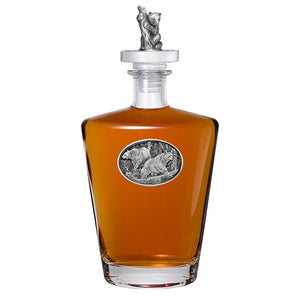 Black Bear Royal Decanter with 3D Top