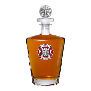 Firefighter Royal Decanter (Red) with 3D Top