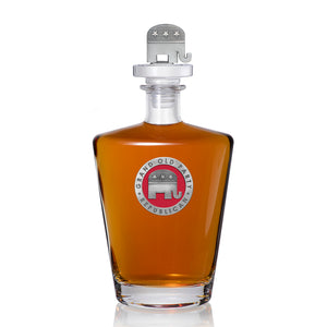 Republican Royal Decanter with 3D Top