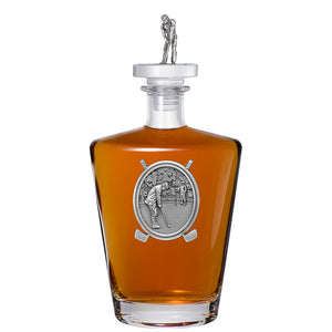 Golfer Royal Decanter with 3D Top