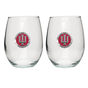 Indiana University Stemless Goblets (Set of 2)
