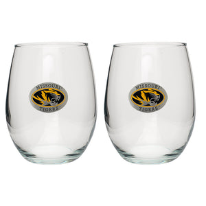 University of Missouri Stemless Goblet (Set of 2)