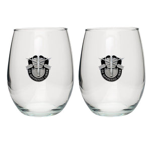 Special Forces Stemless Goblet (Set Of 2) - Heritage Metalworks, Inc.