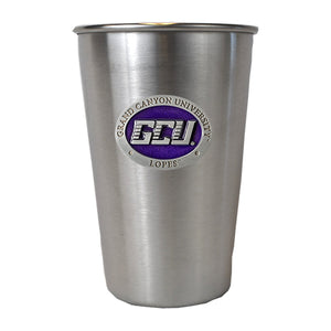 Grand Canyon University Stainless Pint Glass
