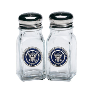 Navy Salt & Pepper Shakers