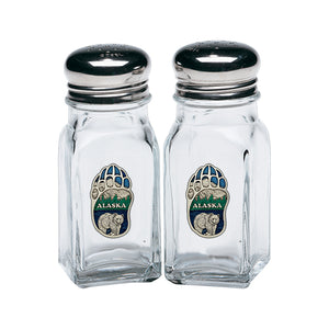 Bear Paw Alaska Salt & Pepper Shakers