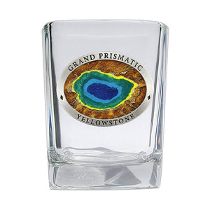 Grand Prismatic Yellowstone Square Shot - Heritage Metalworks, Inc.
