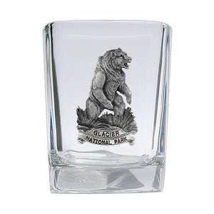 Grizzly Bear Glacier National Park Square Shot - Heritage Metalworks, Inc.