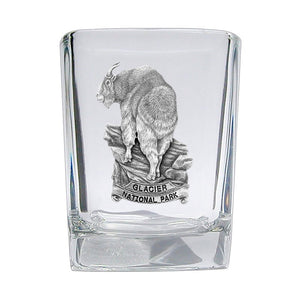 Mountain Goat Glacier National Park Square Shot - Heritage Metalworks, Inc.