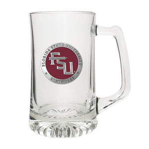 Florida State University FSU Logo Super Stein, 25 oz